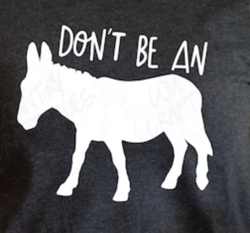 Don't Be An Ass Shirt